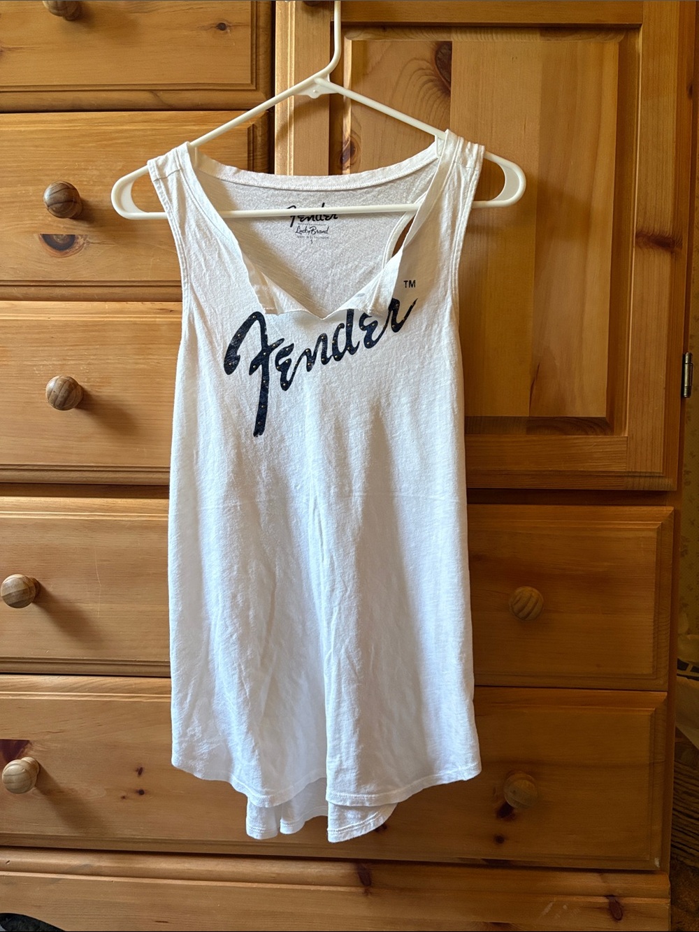 Lucky Brand Fender Racerback tank